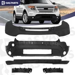 Ford Explorer 2011-2015 Complete Front Bumper Cover Fascia W/support Bracket. Fixed Price $189.96.