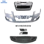 For 2012- 15 A7 Front Bumper Cover Main Side Grille Insert Splash Shield Set. Fixed Price $999.00.