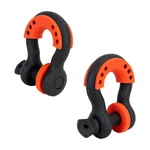For Dodge B150/B250/B350 1990-1994 Bumper D-rings Pair Steel Black W/ Isolators. Fixed Price $61.21.