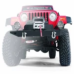 Warn Jeep Tj Wrangler Front Full Width Steel Bumper 61853 Powder Coated Bolt. Fixed Price $502.50.