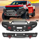Aaiwa For 2015-2022 Chevy Colorado Steel Front Rear Bumper W/winch Plate&wiring. Fixed Price $498.59.