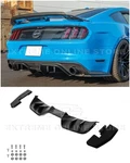15-17 Ford Mustang Rtr Style Matte Black Rear Bumper Diffuser Splitter Apron. Fixed Price $79.98.