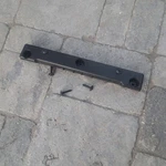 Oem Hyundai Santa Fe 2013-2016 Front License Plate Bracket. Fixed Price $22.00.