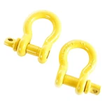 Rugged Ridge 11235.15 9500 Lbs 3/4" Yellow D-rings. Fixed Price $41.99.