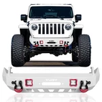 Vijay Steel Front Bumper With Led Lights For 2007-2025 Jeep Wrangler Jk Jl Jt. Fixed Price $279.99.