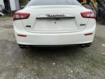 2014-2017 Maserati Ghibli Rear Bumper Cover Scratches With Parking Assist White. Fixed Price $900.00.
