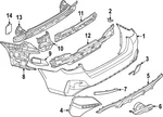 Genuine Bmw Impact Bar 51-12-8-737-073. Fixed Price $270.60.