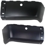 Rear Bumper End Set For 2007-2013 Chevy Silverado 1500 Sierra Primed Steel. Fixed Price $76.41.