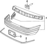 Genuine Ford License Bracket F23Z-17A385-A. Fixed Price $18.30.