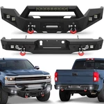 Pofenze Bumper For Chevy Silverado 1500 2016 2017 2018 Front+rear Steel. Fixed Price $969.99.