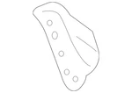Genuine Ford Wheel Housing Side Panel Brace FL3Z-9928260-B. Fixed Price $71.78.