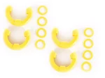 Rugged Ridge Yellow Recovery D-ring Isolators 11235.72 7/8. Fixed Price $35.00.