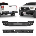 Fit Toyota Tundra 2007-2013 Heavy Duty Steel Front/rear Bumper W/led Lights. Fixed Price $498.38.