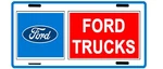 Ford Truck Custom License Plate - Car Metal Tag. Fixed Price $14.00.