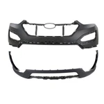 For Hyundai Santa Fe Sport 2013-2016 Bumper Covers Set Of Upper And Lower Capa. Fixed Price $461.76.