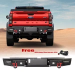 Aaiwa Steel Rear Bumper W/led Lights & Red D-rings 2019-2024 Ford Ranger. Fixed Price $560.49.