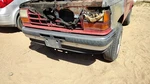 1989-1990 Ford Bronco 2 Front Bumper With Brackets Assembly Oem Chrome. Fixed Price $450.00.