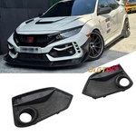 For 2017UP Honda Civic 10TH FK8 Type-r Js Style Frp Fog Lamp Light Trim Covers. Fixed Price $189.05.