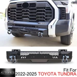 Front Bumper For 2022-2026 Toyota Tundra Steel Mid-width W/2*D-RINGS Shackles. Fixed Price $194.99.