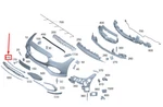 New Mercedes-benz W206 Front Center Bumper Cover A2068852101 No Duty To. Fixed Price $67.34.