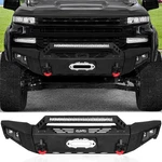 Vijay Fits 2019-2021 Chevy Silverado 1500 Front Bumper With Lights & Winch Plate. Fixed Price $759.99.