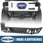 Hooke Road Tubular Steel Rear Bumper W/hitch Receiver Fit 07-18 Jeep Wrangler Jk. Fixed Price $249.87.