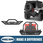 Hooke Road Front Rear Bumper W/tire Carrier D-ring For 07-18 Jeep Wrangler Jk. Fixed Price $619.26.