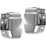 Bumper End Caps Set For 1986-1992 Nissan D21 Chrome Front 6202437G00 6202537G00. Fixed Price $37.39.