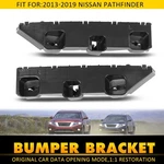 Black Front Bumper Support Bracket Left & Right For Nissan Pathfinder 2013-2019. Fixed Price $15.19.