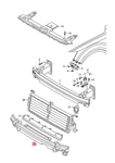 Genuine Audi Q7 4MB 4MG Foam Filler Piece 4M0807550D. Fixed Price $75.84.