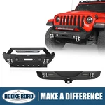 Hooke Road Steel Stubby Front Bumper +rear Fit 2018-2026 Jeep Wrangler Jl. Fixed Price $699.38.