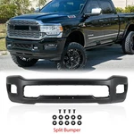 Black Steel Front Bumper Face Bar For 2019-2024 Ram 2500 3500 W/fog Light Holes. Fixed Price $244.00.