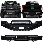 Vijay Fit 2016-2018 Chevy Silverado 1500 Steel Front Or Rear Bumper With Lights. Fixed Price $699.88.
