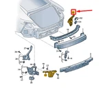 New Audi E-tron Gt Rear Right Bumper Bracket 4J3807126 No Import Duties To. Fixed Price $51.35.