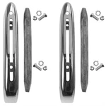 1968 Impala, Caprice, Biscayne & Belair Rear Bumper Guard - Pair New Dii. Fixed Price $166.49.