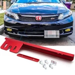 Red Front Bumper Jdm License Plate Mounting Bracket Relocator For Honda Civic. Fixed Price $17.83.