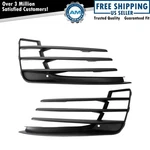 Fog Light Hole Cover Set Black Fits 2015-2017 Volkswagen Gti. Fixed Price $99.85.