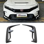 For Honda 11TH Civic FL5 Type-r 2023UP Carbon Fiber Fog Light Lamp Splitter Fins. Fixed Price $405.65.