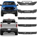 Front Rear Bumper Textured Steel Fit 2018 2019 2020 Ford F-150 Exclude Raptor. Fixed Price $459.65.