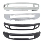 Steel Front Bumper Face Bar Ford F-250 F-350 Super Duty 17-2019 Black/chrome. Fixed Price $288.99.