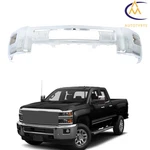 For Chevy Silverado 2500 3500 2015-2019 With Fog Light Holes Split Front Bumper. Fixed Price $158.84.