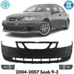 Front Bumper Cover Paintable & Fog Light Assembly Kit For 2004-2007 Saab 9-3. Fixed Price $444.99.
