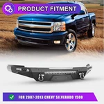 Steel Front Bumper For 2007-2013 Chevy Silverado 1500 Truck Pickup Heavy Duty. Fixed Price $331.99.