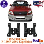 Front Bumper Brackets Plate 1997-98 Ford F-150 F-250 / Expedition 4WD. Fixed Price $73.27.