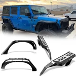 Front+rear Fender Flares Textured Steel 4PCS For 2007-2018 Jeep Wrangler Jku. Fixed Price $359.99.