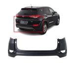 Bumper Cover For 2016-2018 Hyundai Tucson HY1114103 Rear Upper Primed. Fixed Price $207.03.