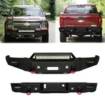Vijay For 2014-2015 Chevy Silverado 1500 Front/rear Bumper W/winch Plate&lights. Fixed Price $489.99.