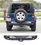 Vijay Rear Bumper Fits 2007-2017 Jeep Wrangler Jk With Led Lights And D-rings. Fixed Price $259.00.
