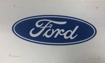 Ford Aluminum 6X12 License Plate. Fixed Price $7.50.