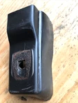 1970 71 72 Cuda Guard Rear Bumperette Filler Plastic Oem 2962316 Aar. Fixed Price $18.36.
